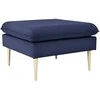 Sofa Customform Pufas, POSH WOOD, 0.7x0.7x0.45 m, Rašalinis