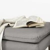 Sofa Customform Pufas, POSH WOOD, 0.7x0.7x0.45 m, Pilka spalva
