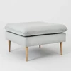Customform Pufas, POSH WOOD, 70x70x45 cm, Pilka