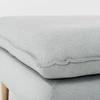 Customform Pufas, POSH WOOD, 70x70x45 cm, Pilka