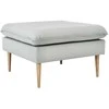 Sofa Customform Pufas, POSH WOOD, 70x70x45 cm, Pilka