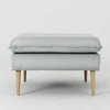 Sofa Customform Pufas, POSH WOOD, 70x70x45 cm, Pilka
