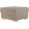 Sofa Customform Pufas, STABLE, 68x68x40 cm, Bežinės spalvos