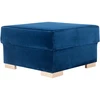 Customform Pufas, STABLE, 68x68x40 cm, Mėlynas