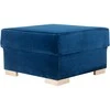 Sofa Customform Pufas, STABLE, 68x68x40 cm, Mėlynas