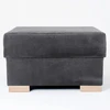 Customform Pufas, STABLE, 68x68x40 cm, Pilka Levanda
