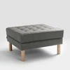 Sofa Customform Pufas, TOPIC WOOD 75, 65x75 cm, Anglis