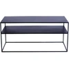 Customform RTV Staliukas, TENSIO 2 AUKŠTŲ METALAS, 100x45 cm, Juoda