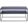 Customform RTV Staliukas, TENSIO 2 AUKŠTŲ METALAS, 100x45 cm, Juoda