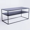 Customform RTV Staliukas, TENSIO 2 AUKŠTŲ METALAS, 100x45 cm, Juoda
