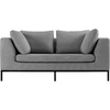 Customform Sofa, AMBIENT, 98x171 cm, Juoda