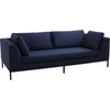 Customform Sofa, AMBIENT, 98x230 cm, Juoda