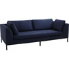 Customform Sofa, AMBIENT, 98x230 cm, Juoda