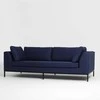 Customform Sofa, AMBIENT, 98x230 cm, Juoda
