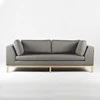 Customform Sofa, Ambient Wood, 228x98 cm, Pilka