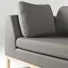 Customform Sofa, Ambient Wood, 98x171 cm, Pilka