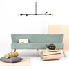 Customform Sofa, Harry, 65x123 cm, Dulkės