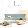 Customform Sofa, Harry, 65x123 cm, Dulkės