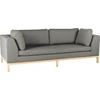 Customform Sofa-lova, Ambient Wood, 98x228 cm, Pilka