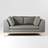 Customform Sofa-lova, aplinkos mediena, 98x171 cm, pilka
