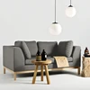 Customform Sofa-lova, aplinkos mediena, 98x171 cm, pilka