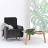 Customform Sofa-lova, Atlantica L, 185x251 cm, Juoda