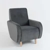 Customform Sofa-lova, Atlantica L, 185x251 cm, Juoda