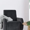 Customform Sofa-lova, Atlantica L, 185x251 cm, Juoda