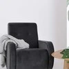 Customform Sofa-lova, Atlantica L, 185x251 cm, Juoda
