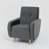 Customform Sofa-lova, Atlantica L, 185x251 cm, Juoda