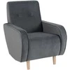 Customform Sofa-lova, Atlantica L, 185x251 cm, Juoda