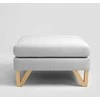 Customform Sofa-lova, Jūros Brizas, 88x220 cm, Juoda