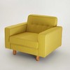 Customform Sofa-lova, MODES, 80x178 cm, Juoda