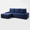 Customform Sofa-lova, Scandic, 82x215 cm, Inky