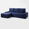 Customform Sofa-lova, Scandic, 82x215 cm, Inky