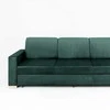 Customform Sofa-lova, STABLE 3 sėdimos vietos, 95x232x82 cm, Avokadas