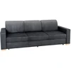 Customform Sofa-lova, STABLE 3 sėdimų vietų, 95x232 cm, Pilkojo Gluosnio spalva