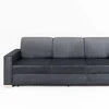 Customform Sofa-lova, STABLE 3 sėdimų vietų, 95x232 cm, Pilkojo Gluosnio spalva