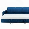 Customform Sofa-lova, STABLE 3 vietų, 95x232 cm, Mėlyna