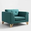 Customform Sofa-lova, TOPIC Sea Breeze, 88x162 cm, juoda