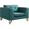 Customform Sofa-lova, TOPIC Sea Breeze, 88x162 cm, juoda