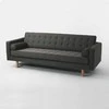 Customform Sofa-lova, TOPIC WOOD, 210x88 cm, Anglies spalva