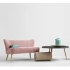 Customform Sofa-lova, TOPIC WOOD, 88x162 cm, Plienas