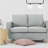 Customform Sofa, LOVER 2 vietų, 90x134x86 cm, Pilka