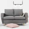 Customform Sofa, LOVER 2 vietų, 90x134x86 cm, Pilka