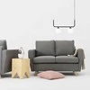 Customform Sofa, LOVER 2 vietų, 90x134x86 cm, Pilka