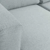 Customform Sofa, LOVER 2 vietų, 90x134x86 cm, Pilka