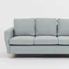 Customform Sofa, LOVER 3-vietė, 90x189 cm, Pilka