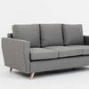 Customform Sofa, LOVER 3 vietų, 0.9x1.89x0.86 m, Pilka