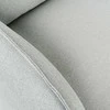 Customform Sofa, POSH Juodas 2 vietų, 0.89x1.45x0.9 m, Platinos Pilka